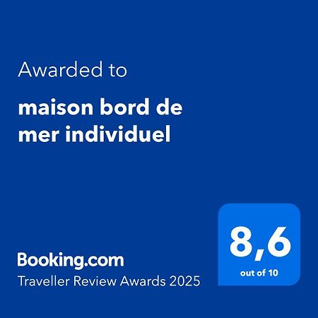 Maison Bord De Mer Individuel Gouville-sur-Mer Eksteriør billede