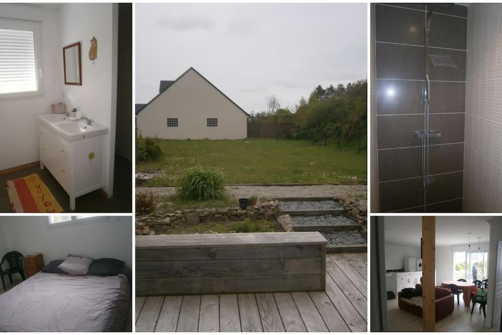 Maison Bord De Mer Individuel Gouville-sur-Mer Eksteriør billede