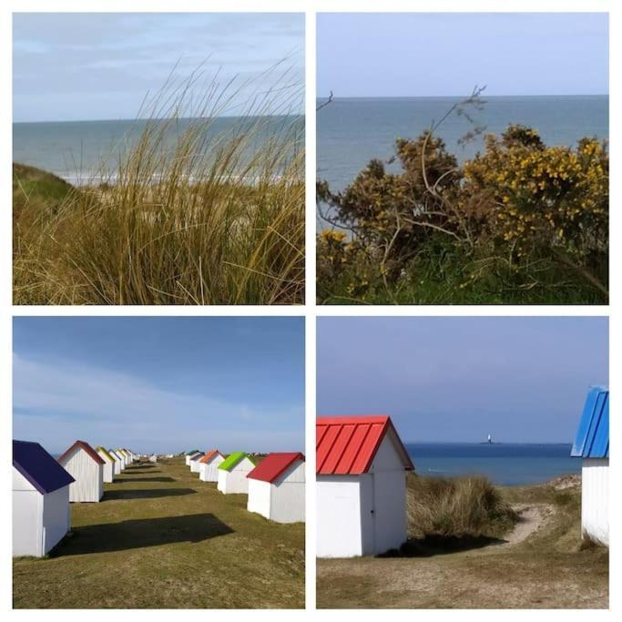 Maison Bord De Mer Individuel Gouville-sur-Mer Eksteriør billede