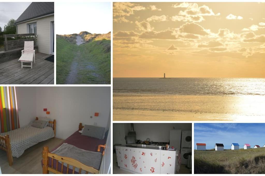Maison Bord De Mer Individuel Gouville-sur-Mer Eksteriør billede